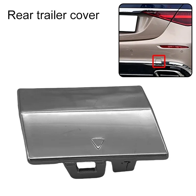 Rear Bumper Tow Hook Trailer Cover For Mercedes benz W223 MAYBACH S680 AMG S63 S65 Series 2238852803 A2238852803