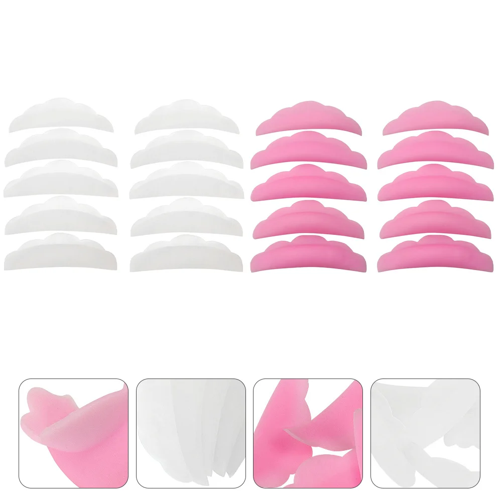 

Silicone Eyelash Perming Pads Reusable Curler Shield For False Lash Extension Eyelash Grafting Gasket Makeup Tool Kit