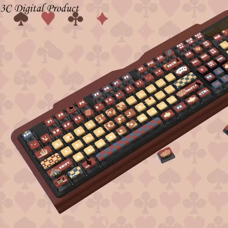 Tecillos mecánicos Capas teclas Establecer HIED KEYCAP SET para 116 keys Q84a