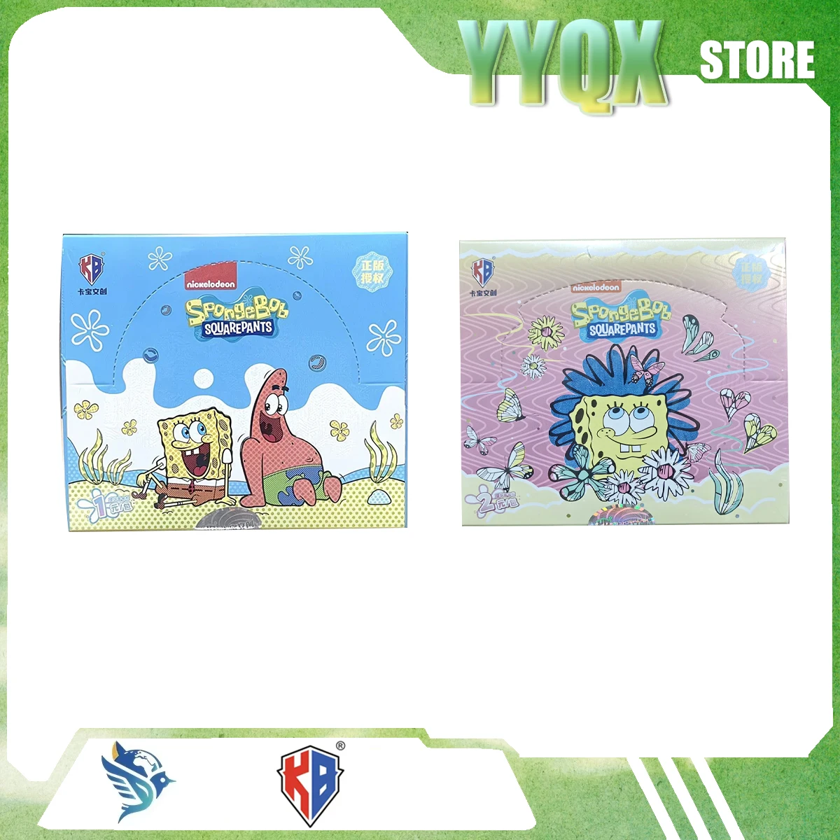 

KABAO 2026 NEW ‌SpongeBob SquarePants Collection Card Periphery Tear Tab Cute Cartoon Cartoon Interesting Toy Gift Surprise Like