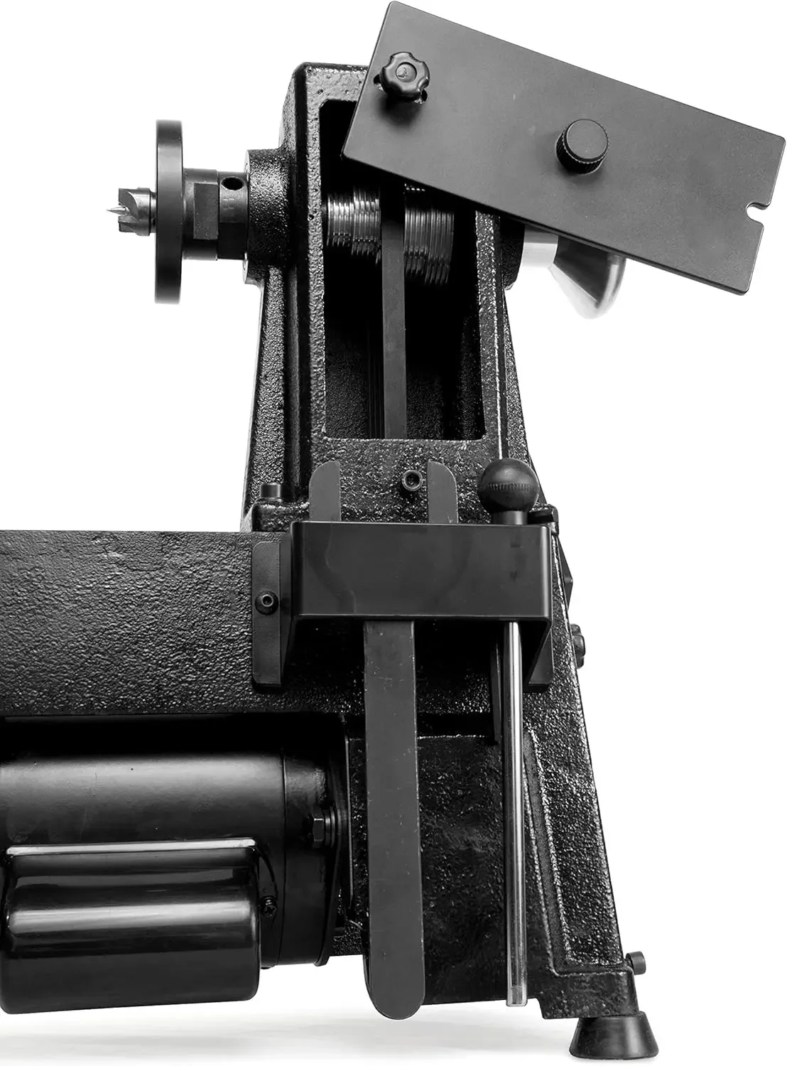 LA3424 4.5-Amp 12 بوصة × 18 بوصة 5 سرعات 520، 900، 1400، 2150، أو 3400 دورة في الدقيقة مخرطة خشبية على سطح الطاولة