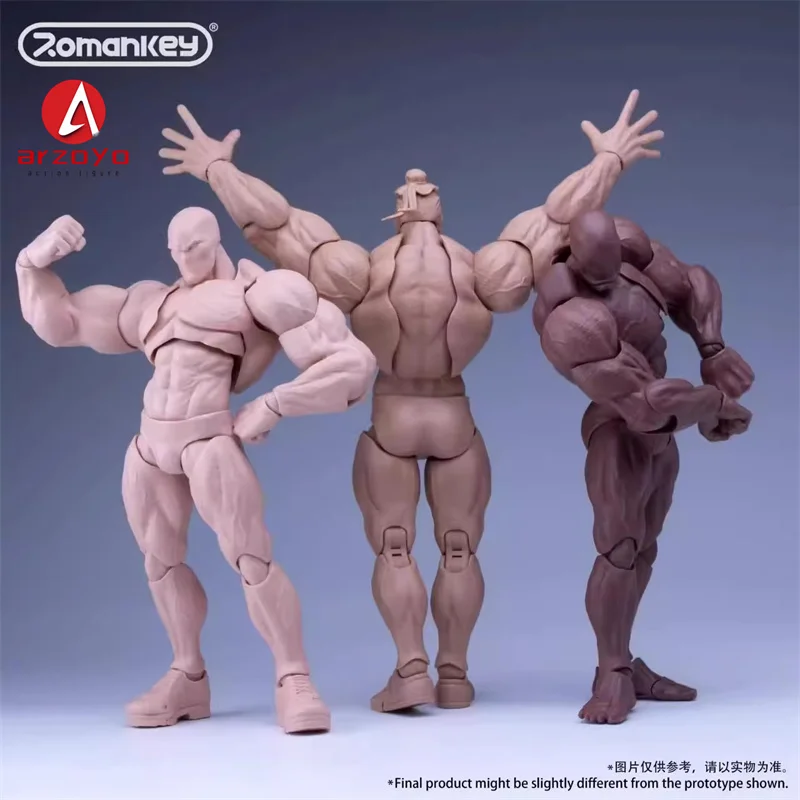 

Romankey X COWL UMS003 1/12 Big Guy Super Flexible Joint Body Strong Muscle Male Soldier Action Figure Body for Collection