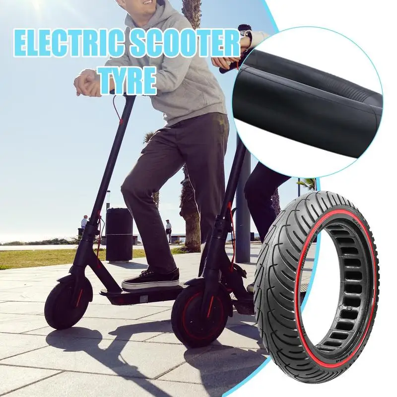 Elektrische Scooterband 8.5Inch Massieve Band Voor Elektrische Scooter Inflatievrije Rubberen Band Niet-Inflatie E-Scooter Reparatie Onderdelen