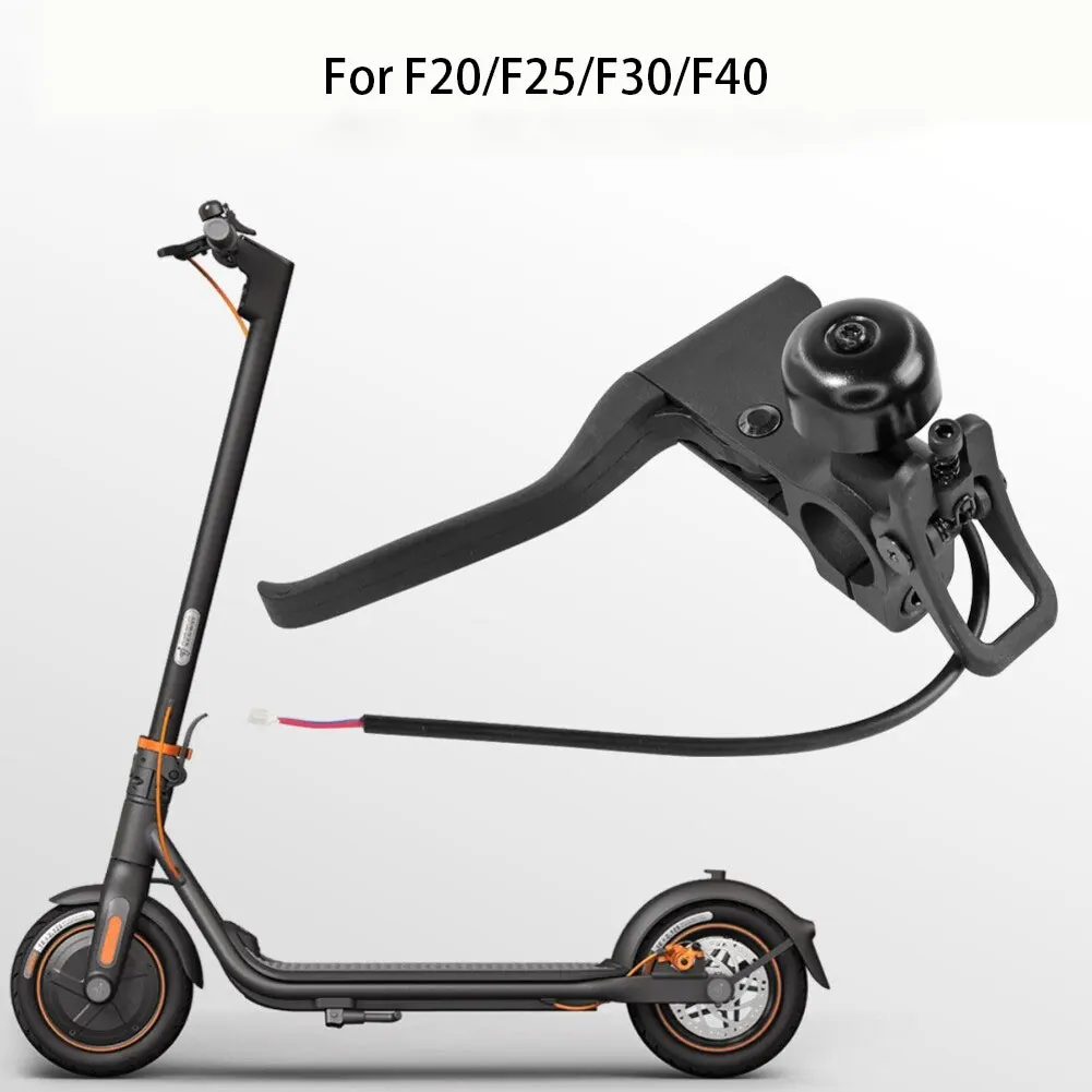 

Для Ninebot F20 F25 F30 для электрического скутера F40 с колокольчиком, ручка тормозного уровня, сменная тормозная ручка, аксессуары для скутера