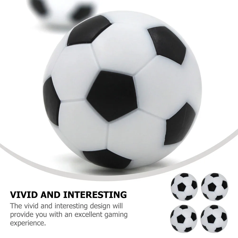 

10 PCS Mini Footballs Foosball Colored Sports Table Machine Accessories Child Soccer
