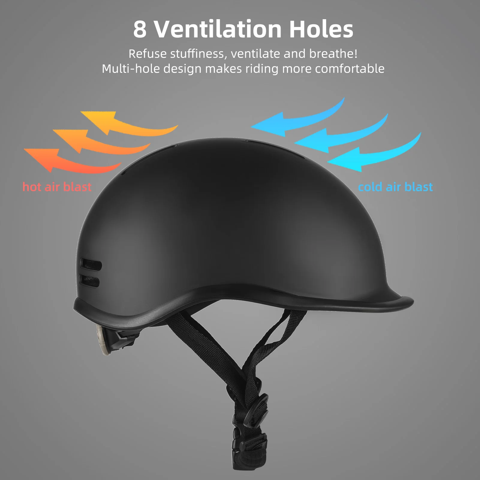 

Bike Helmets Adult Scooter Helmet for Men Women Electric Scooter Helmet Bicycle Helmet ABS+EPS Shell Cycling Helmet Skateboard