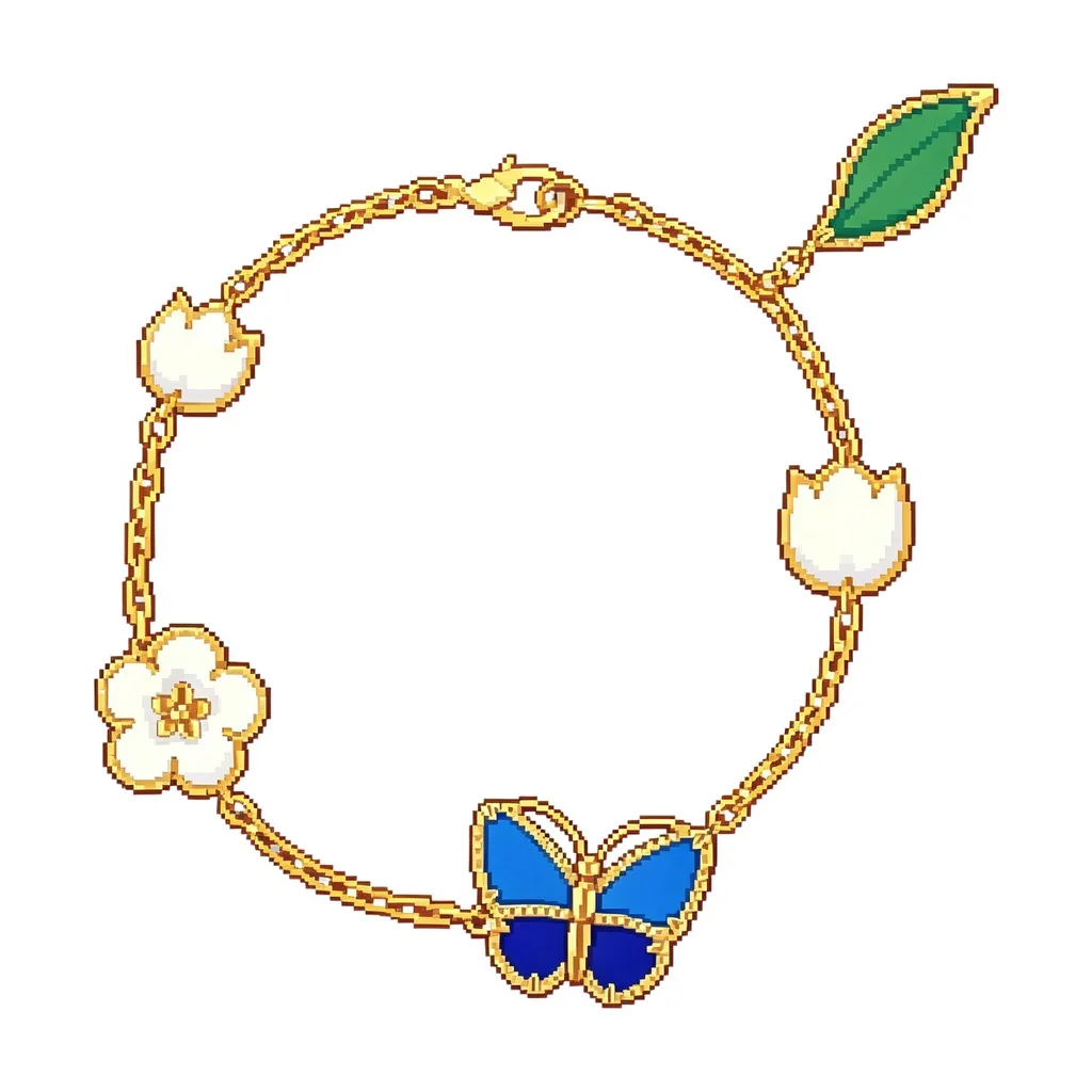 Adjustable Bracelet Sparkling Acetate Bracelet Gold Plated Bracelet Fresh For Leisure Travel Daily Commuting Daily Wear