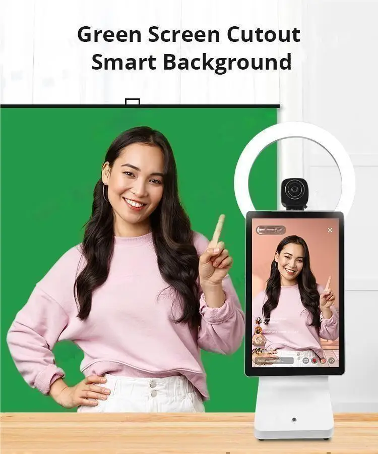 Live Broadcasting Streaming hine 13.3 Inch LCD Touch Screen Professional Live Broadcast Equipment For TikTok Facebook YouTube