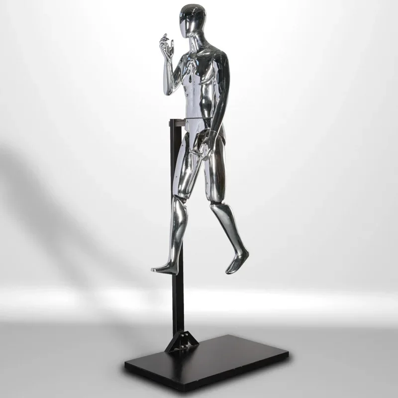 Props male human body model full body robot dynamic model anthropomorphic intelligent leisure walking clothing store window