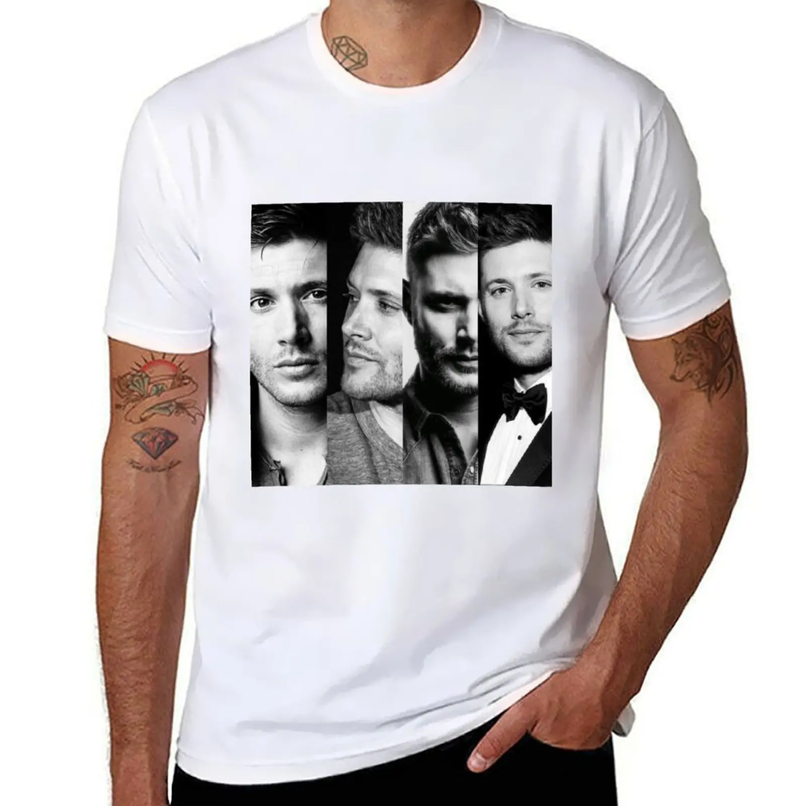 

Jensen Ackles T-Shirt funny t shirts man anime t shirts oversize T-Shirt