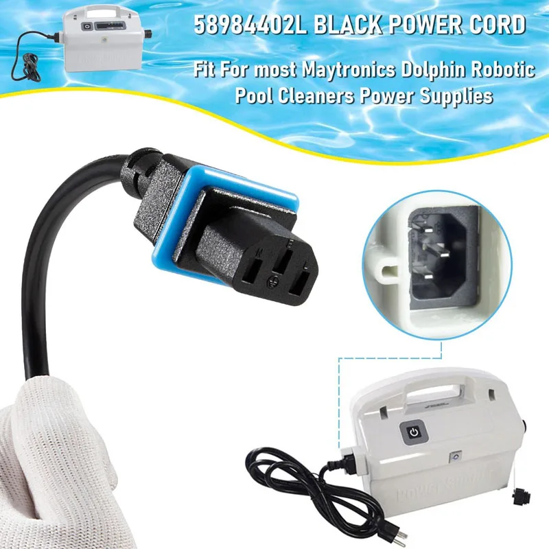 58984402L Power Cord for Maytronics Dolphin Pool Cleaners