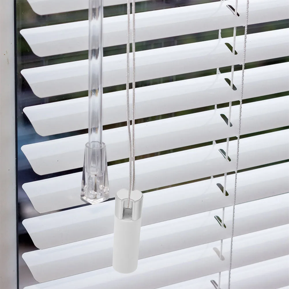 3pcs Blind Cord Weights Pull String Accessories Vertical Handles Blinds Holder Roller Tensioner Window Decor Home Curtains White