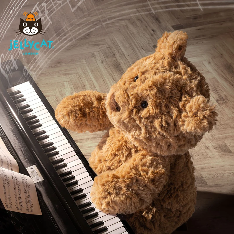 Британский Jellycat Barcelona медведь плюшевая игрушка успокаивающая кукла Кукла Qixi Фестивальный подарок подарок на день рождения подарок