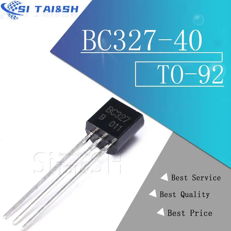 100PCS BC327-40   BC327   327-40       Waterproof shell