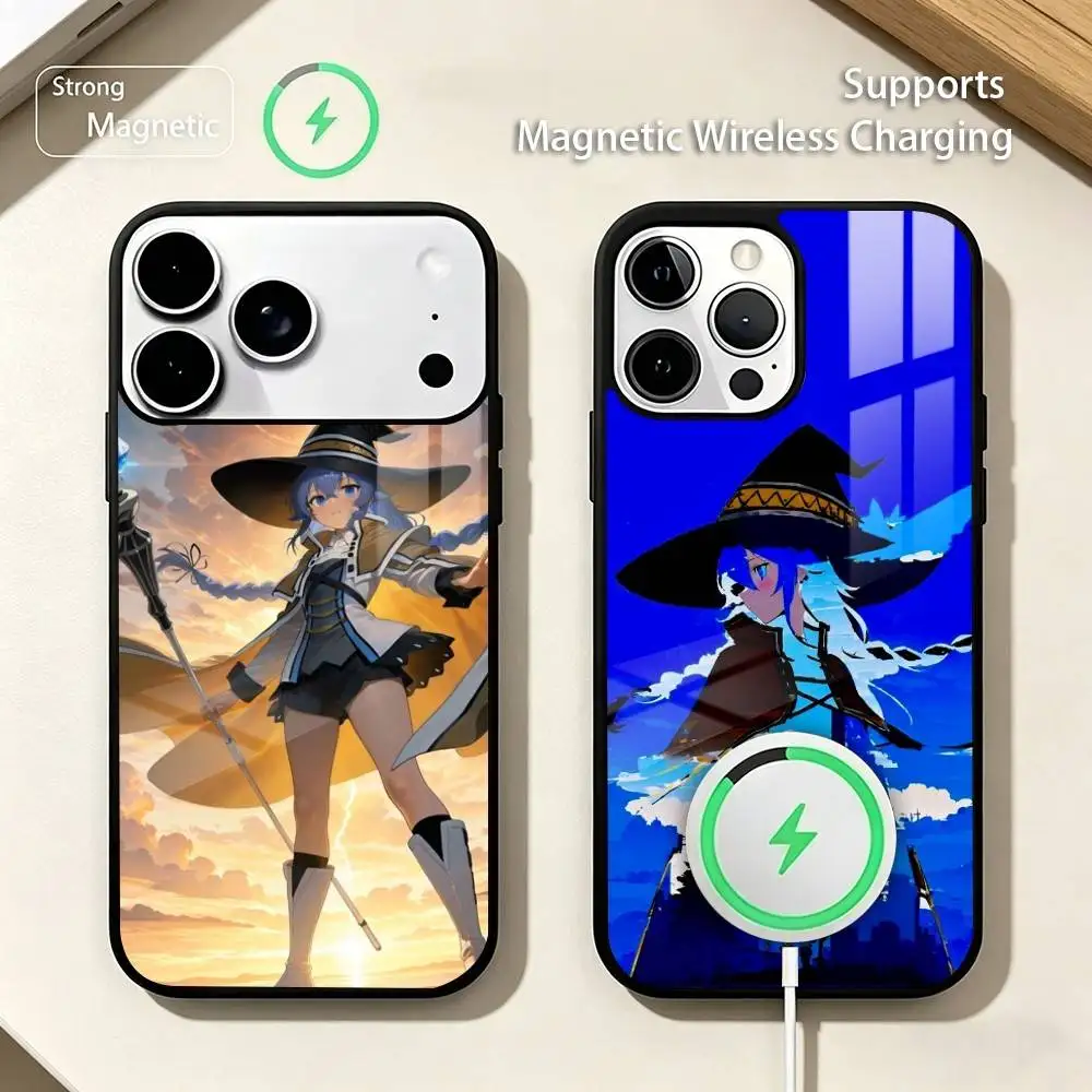 

Roxy Migurdia M-Mushoku Tensei Phone Case For iPhone17,16,15,14,13,12,11 Plus,Pro Supports Magnetic Wireless Charging