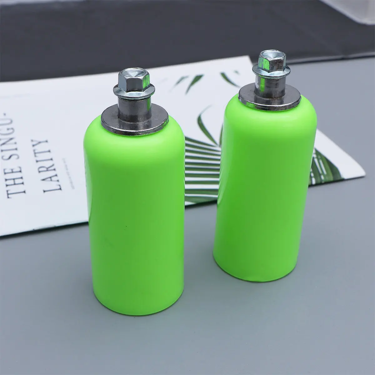 

2Pcs Motorcycle Body Frame Sliders High-Resistance Aluminum Falling Protection Kit for Motorbike Impact Force