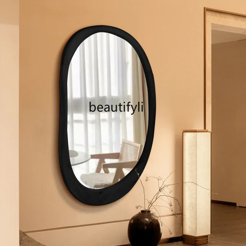

European irregular household bathroom mirror, dresser, special-shaped makeup mirror, wall hanging, decoration6239