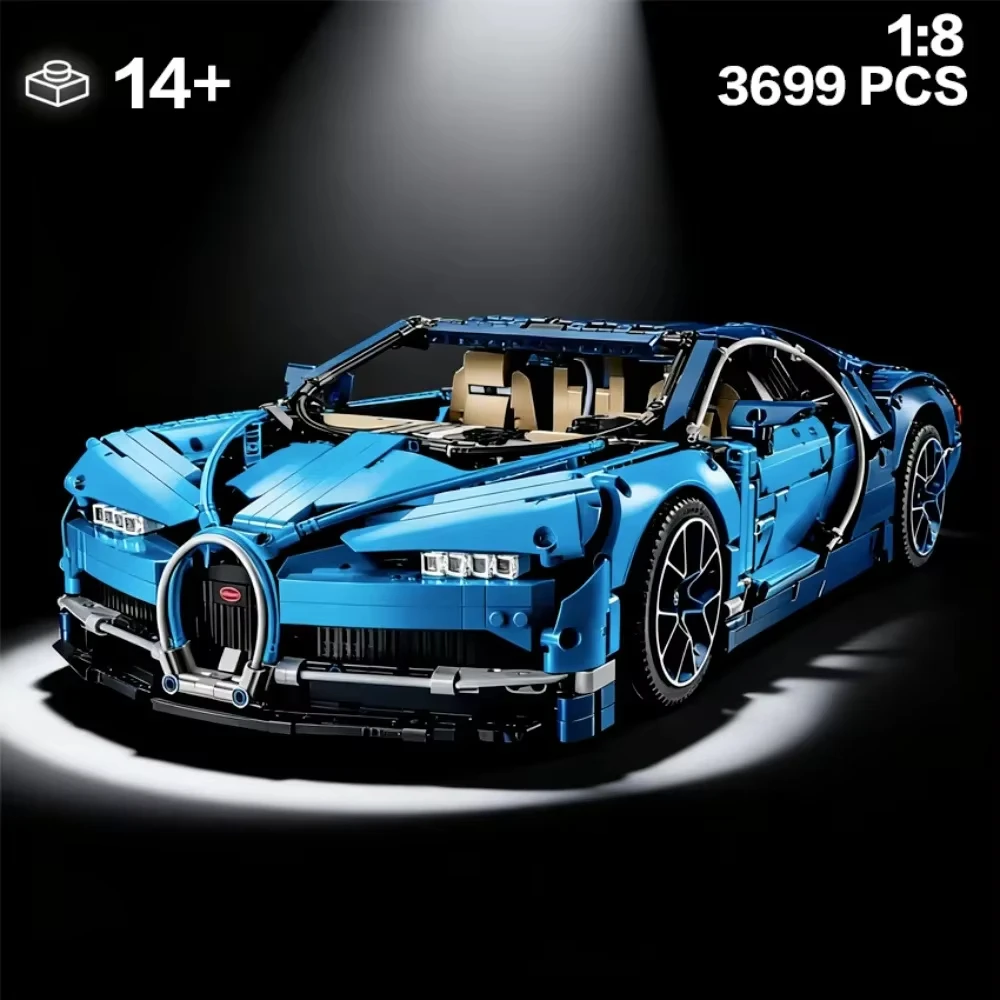 1:8 مجموعة بناء نموذج سباق عالي التقنية 42083 لعبة تعليمية جذعية للأطفال والمراهقين والكبار سيارة البناء