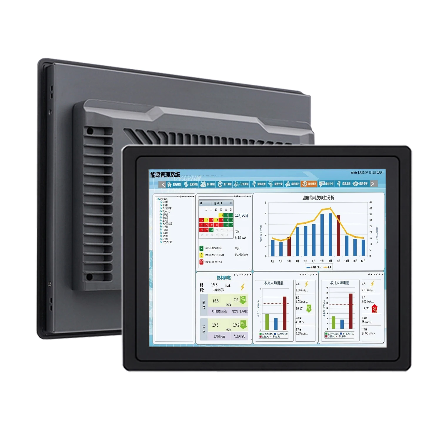17 19 21.5 inch industrial touch all in one pc with resistive touch screen panel ipc tablet computer built-in wifi for win10 pro
