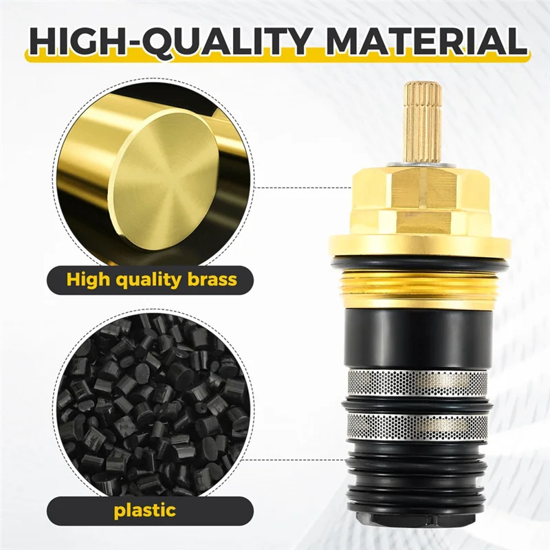 

A7THK-3/4-дюймовый термостатический картриджный клапан 94282000 для душевых кабин Hansgrohe Ecostat, совместимый с наполнителями для ванн с несколькими отверстиями