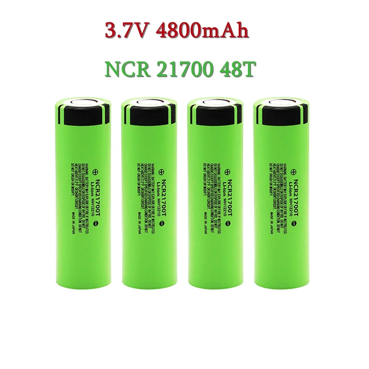 100% oryginalny akumulator litowy NCR21700T 4800 mAh 3,7 V 40A o wysokim rozładowaniu i wysokim stopniu zużycia