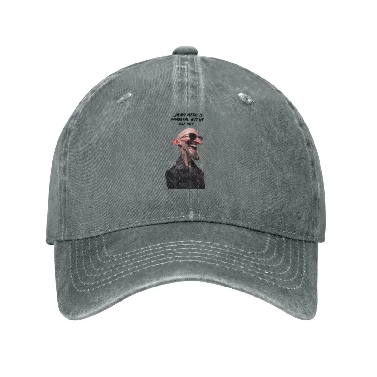 Summer Cap Sun Visor Heavy Metal Is Immortal, But We Are Not Hip Hop Caps judas priest Cowboy Hat Peaked Hats official-website