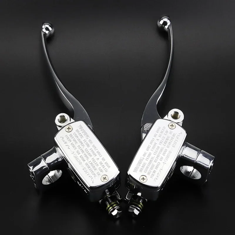 1 Pair Brake Master Cylinder Clutch Levers Fit For Suzuki Boulevard Intruder 800 1500 For Honda VTX 1800 For Kawasaki Vulcan NEW