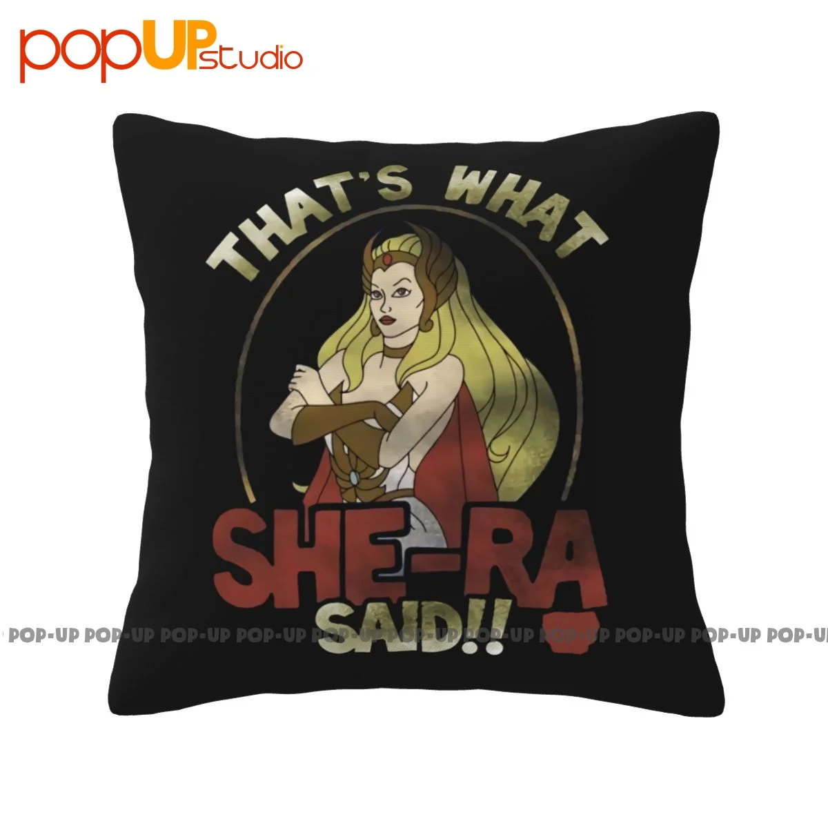 Luxury Masters Of The Universe She Ra And Swiftwind Cartoon P-253 Pillowcase Throw Pillow Cover Super Soft