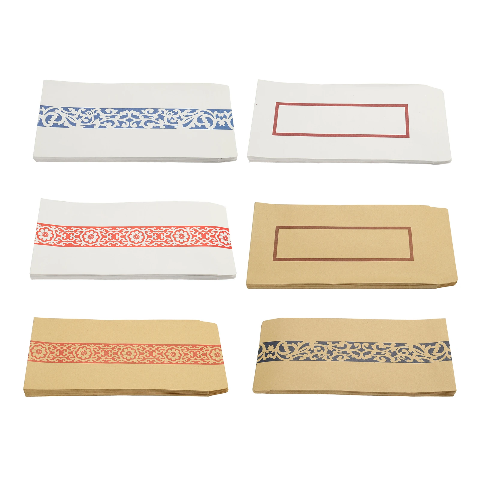 

20Pcs 22x11cm Vintage Paper Envelopes Tiny Items Storage Present Card Holder Wedding Greeting Invitation Envelope Gift Envelope