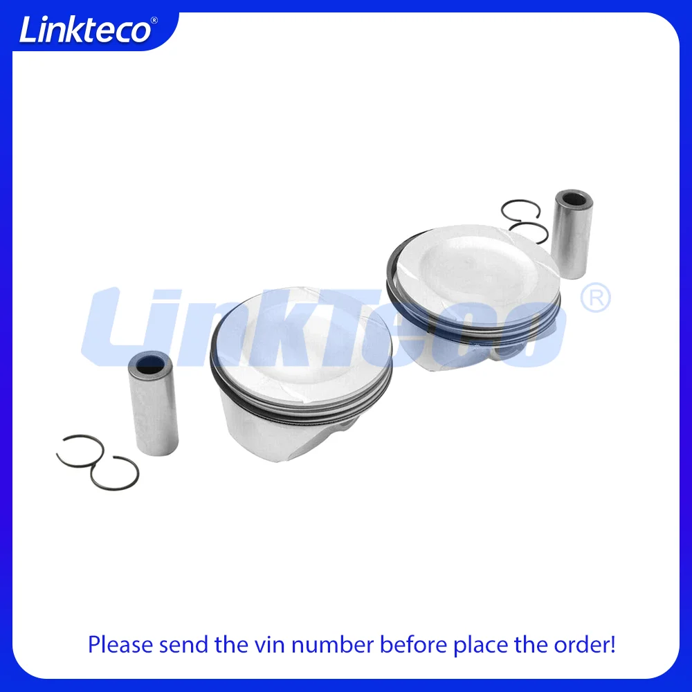 Engine STD Piston With Ring Set Fit 5.5 L V8 GAS M157 For 11-20 5.5L Mercedes-Benz C218 X166 W222 W166 W463 W222 1570300117
