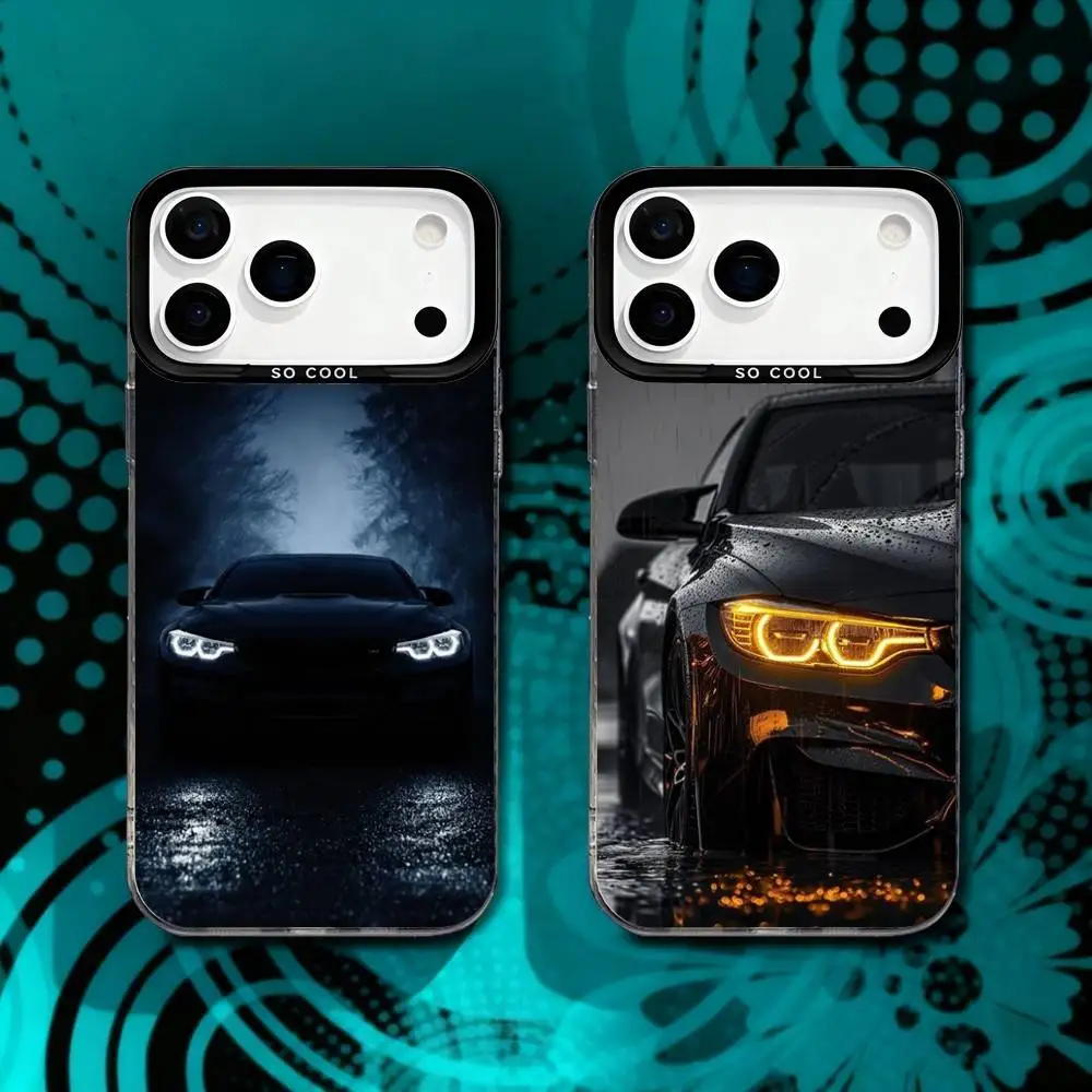 

Sport Cars B-BMW-es For iPhone 17,16,15,14,13,12,X,8,Pro,Max,Plus,SE4,Air,Mini Anti-Slip Black IMD Matte Case