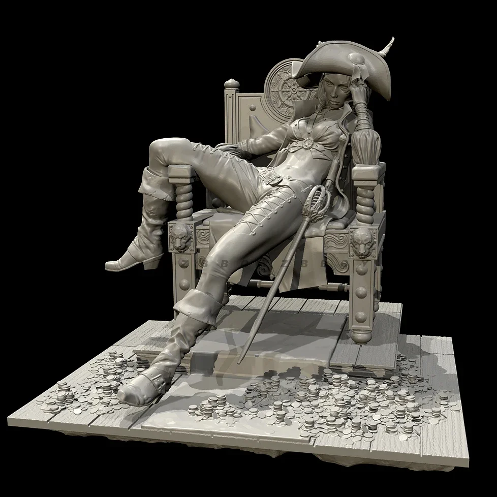 The height of man 35mm 45mm 70mm Resin model kits figure beauty colorless and self-assembled 3D Printing TD-7121/3D