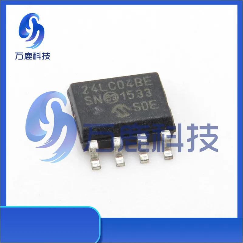 24Lc04B-E/Sn 4K, 512 X 8 2.5V Serial Ee Soic-8