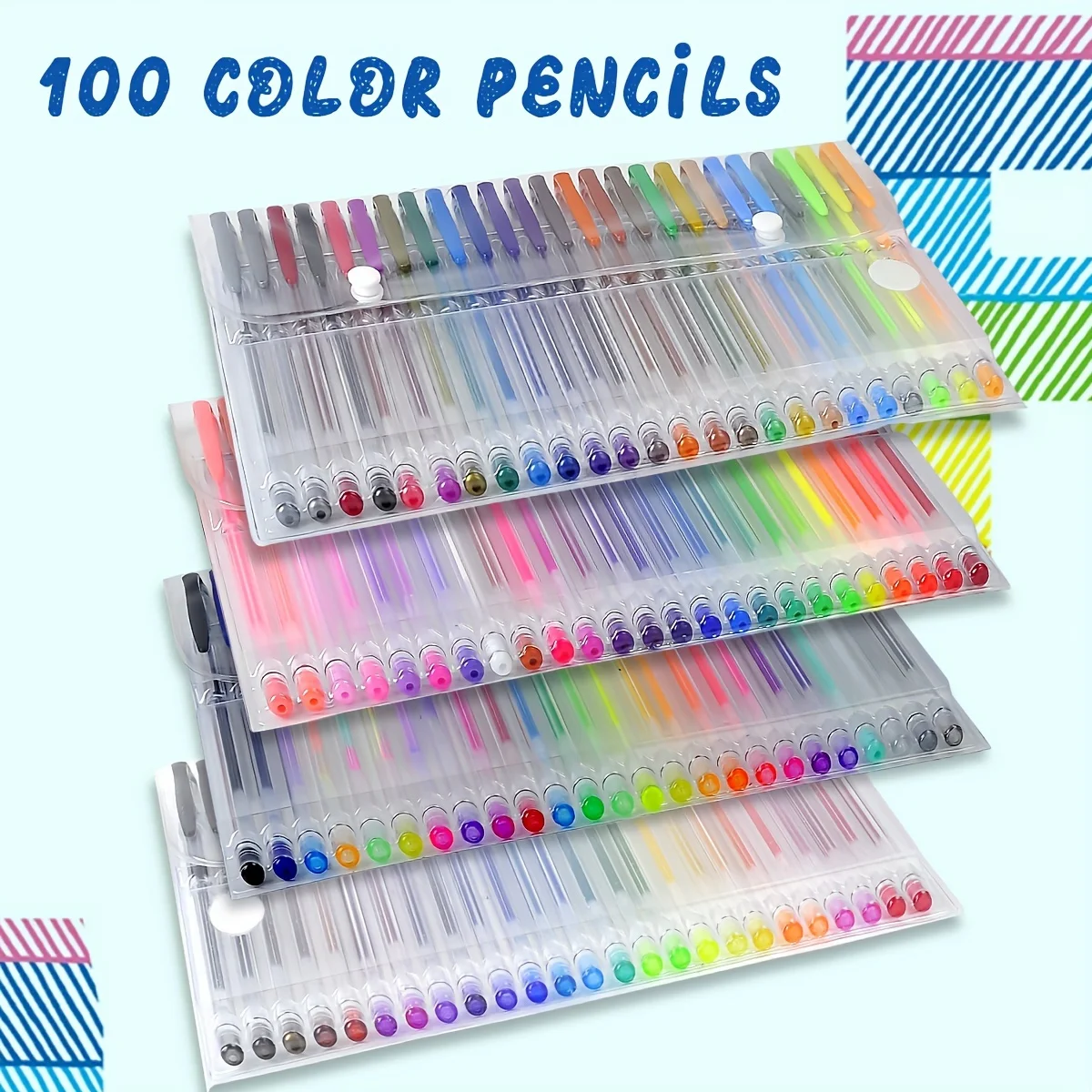 

100 Kinds Of Colored Pen Sets For Making Cards, Adult Coloring, Journaling, Planning, Crafts, And Painting Stationry Supplies