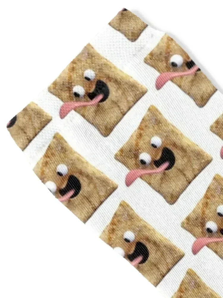 Cinnamon Toast Crunch Guy Socks ankle Crossfit halloween funny gifts Boy Socks Women's