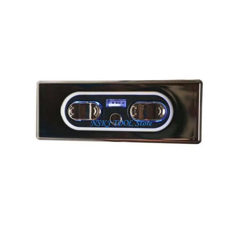 L8RC Practical Silents Double Motor Hand Controllers for Sofa Chairs Resets Function Ergonomic Grip Designs Power Supply