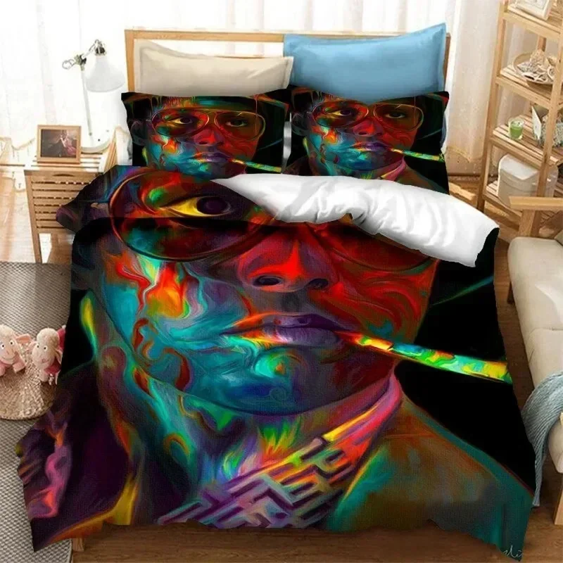 

Fear and Loathing in Las Vegas 3D NEW Duvet Cover Pillowcase Bedding Set Adult Boy Girl Bedroom Decoration Single Double Large