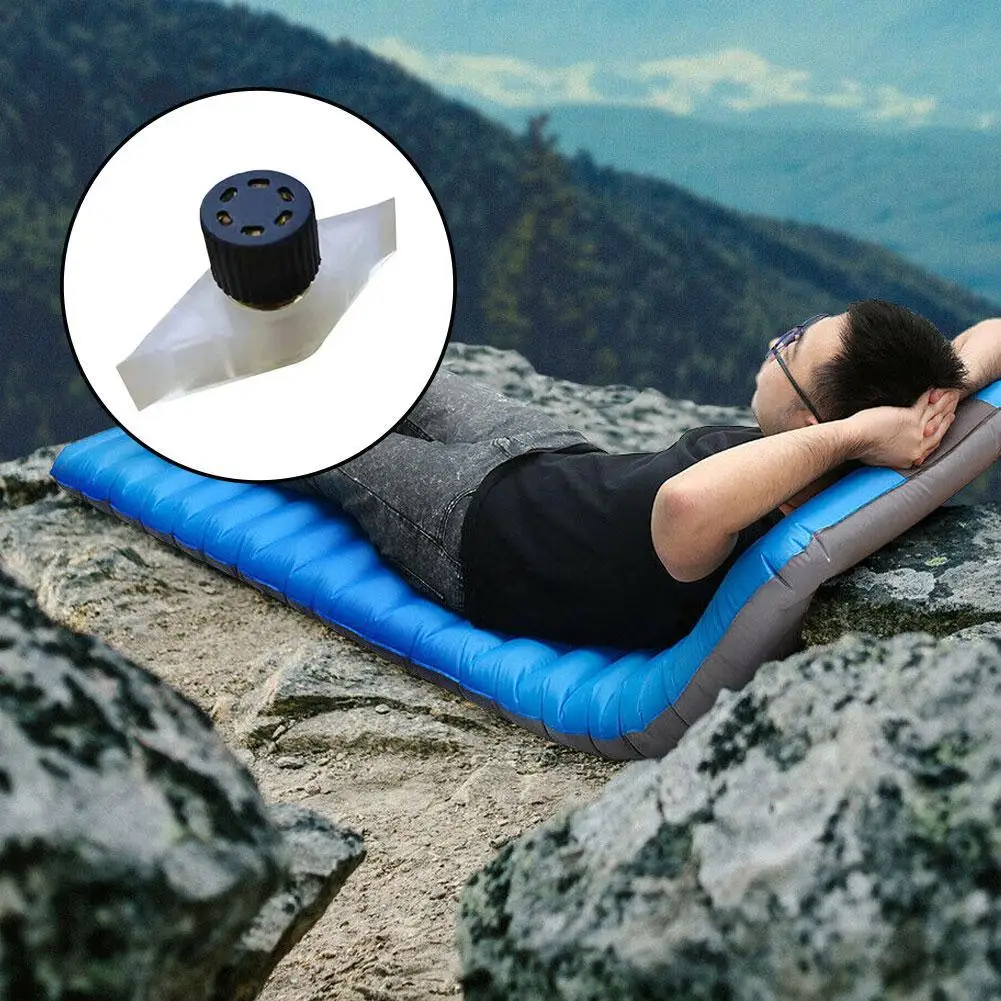 Outdoor Camping Inflatable Mattress Air Nozzle Inflatable Mat Nozzle Sleeping Inflatable Gas Car Valve Bed Cushion