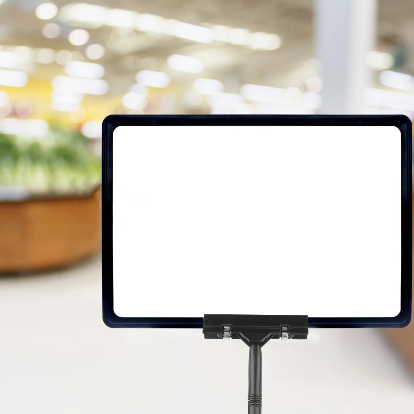 

5Pcs Sign Clip Plastic Adjustable Advertising Display Clips Price Tags Holder Retail Store Supermarket Promotions