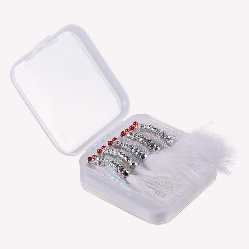 MNFT 5 قطعة مجنون تشارلي اللافتات يطير الصيد السحر الصيد الطعوم السنانير البحر والمياه العذبة علف الاسماك المهنية كاذبة الطعوم #2