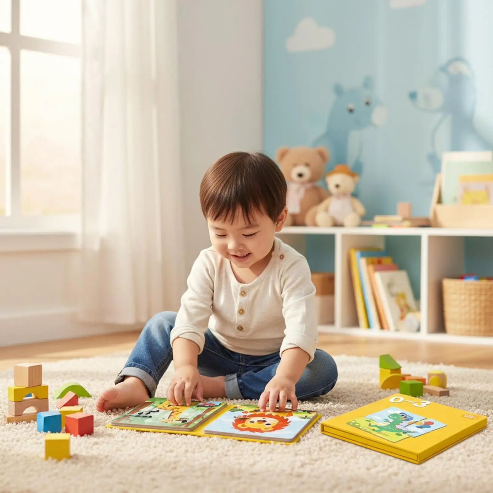 ตัวต่อแม่เหล็กสำหรับเด็ก ของเล่นพกพาสำหรับเด็กก่อนวัยเรียน ของเล่นเสริมพัฒนาการการเรียนรู้ ตัวต่อแม่เหล็กสำหรับการเดินทาง ฝึกการประสานมือและตา