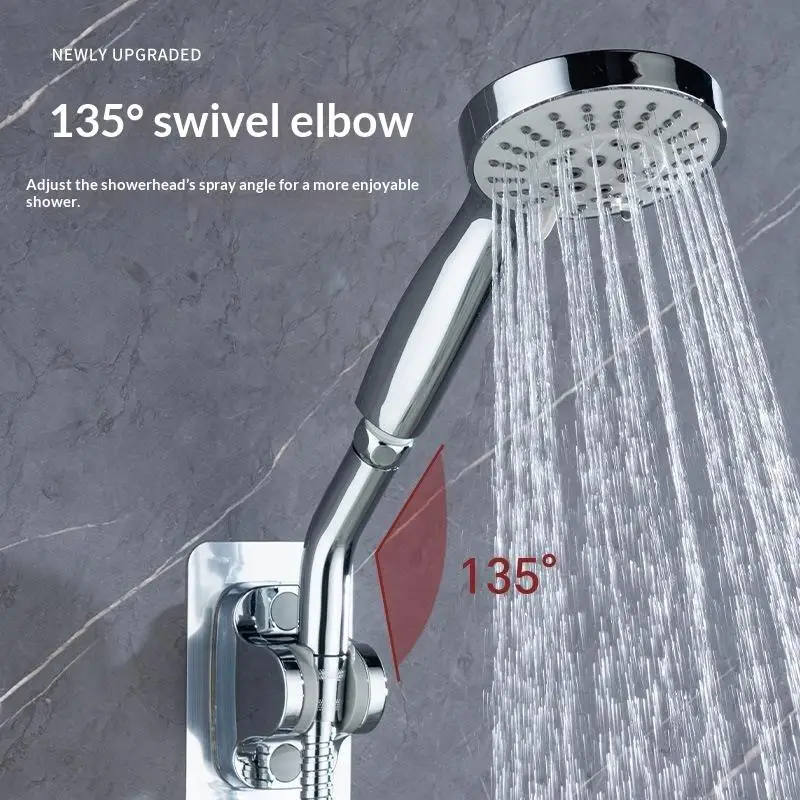 [MA]ABS Shower Head Elbow Adapter G1/2 Connections Shower Extension Angle Handheld Hand Shower Top Spray Elbow[MA]