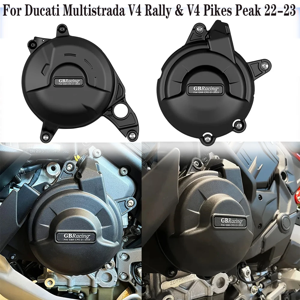 

For MULTISTRADA V4 V4S V4S GRAND TOUR V4 RALLY V4 PIKES PEAK 2022-2024+ Engine Protection Cover