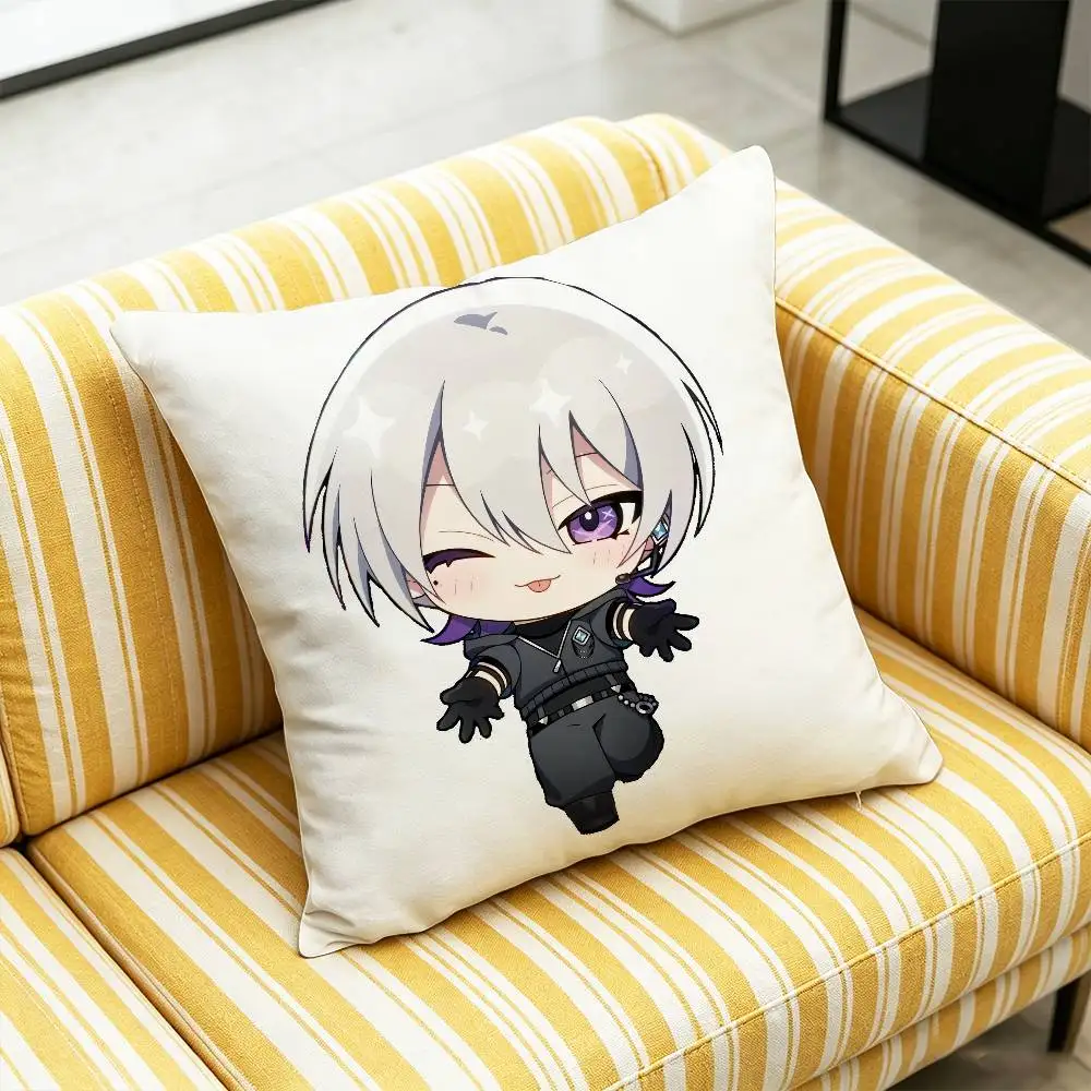 For Idols of Starlight Otome Throw Pillow Case 45cm 50cm 30cm 40cm Car Custom Square Pillowcase Pad Cushion Cover