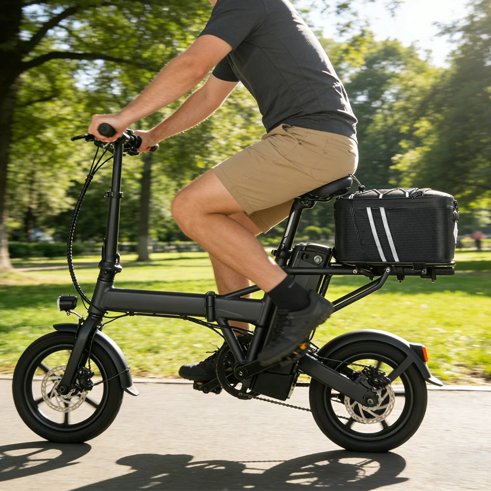 NEWBOLER Fahrrad-Gepäckträgertasche mit Zahlenschloss, MTB-Fahrradtasche, Große Kapazität, Wasserdichte Reisetasche ﻿ ﻿ – Detail 19