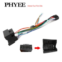 Quadlock Wiring Harness 16 Pin Plug to Quad Lock Connector Car Radio Cable Adapter for Golf Mk5 Mk6 Jetta 6 Octavia Mk1 Mk2