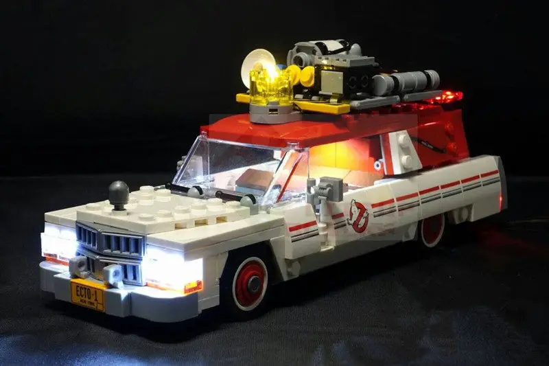 LED Lighting Set Suitable for LEGO Ecto-1 & 2 75828 Building Blocks