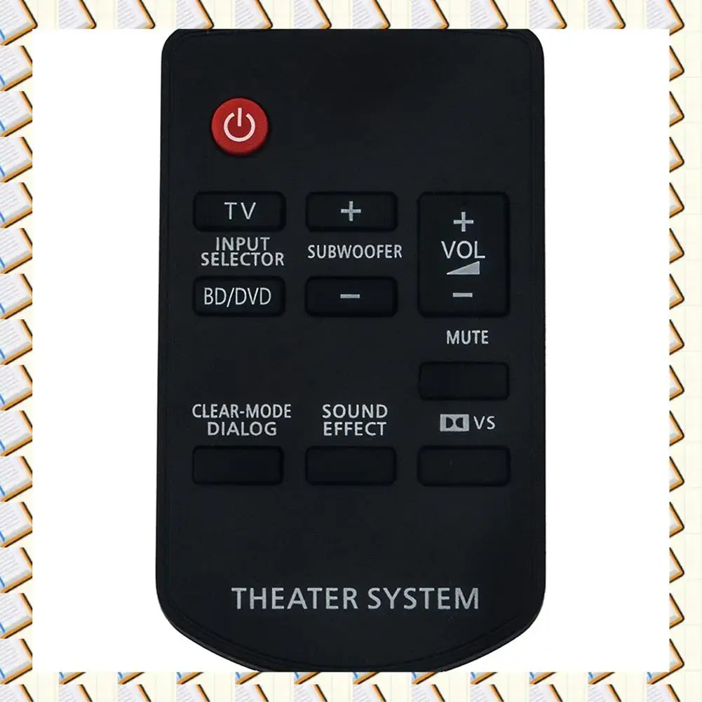 Reemplazo de control remoto A14M N2QAYC 000027   Para el sistema Panasonic Theter SC-HTB10 SC-HTB500 control remoto
