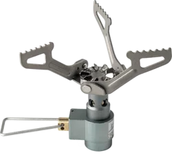 BRS-3000T Titanium Mini Camping Gas Burners 25g One-Piece Pocket Stove Outdooor Hiking Folding Cooking Furnace Portable ﻿