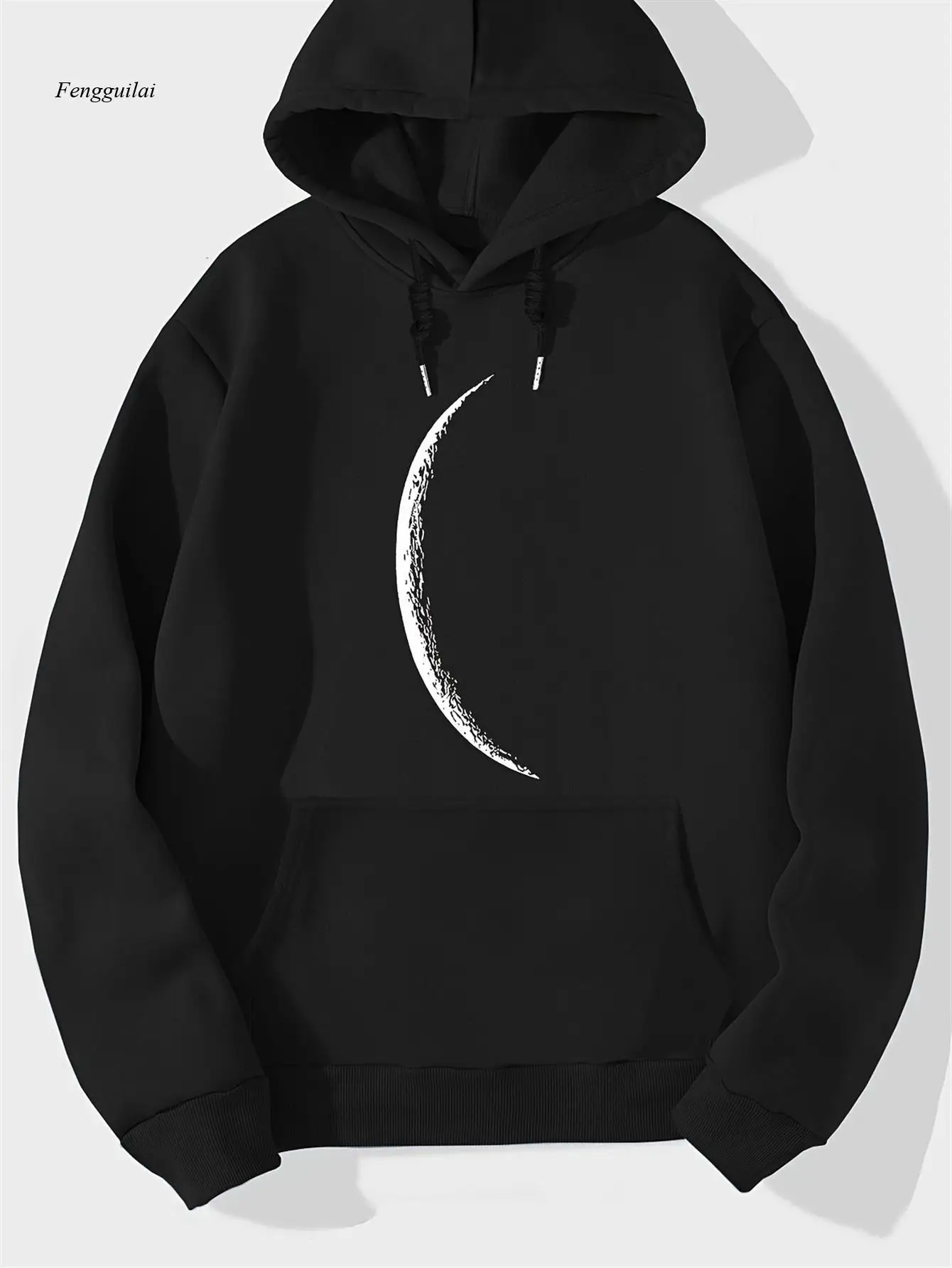 

Уютная облегающая толстовка с капюшоном и карманом-кенгуру — пуловер с длинными рукавами на осень и зиму